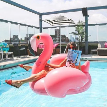 Inflatable Flamingo Swimming Pool Float