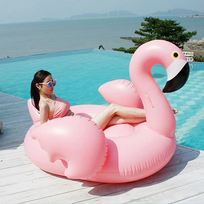 Inflatable Flamingo Swimming Pool Float